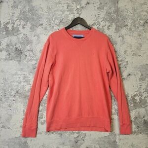 Men's Classic Coral Crewneck Sweater
